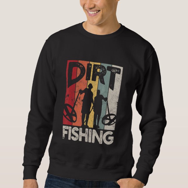 Moletom Dirt Fisheries Beach Treasure Detecting Metal Dete (Frente)