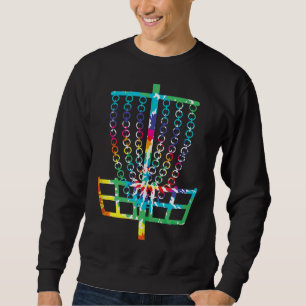 Moletom Disco Retroativo Cesto de Golf Hippie Rainbow Tie