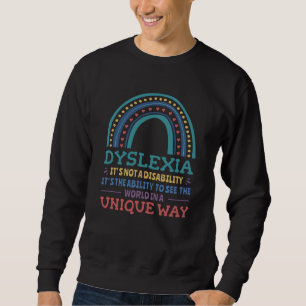 Moletom Dislexia Sensibilização Dislexia