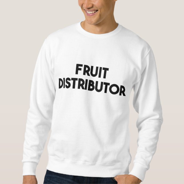Moletom Distribuidor de frutas (Frente)