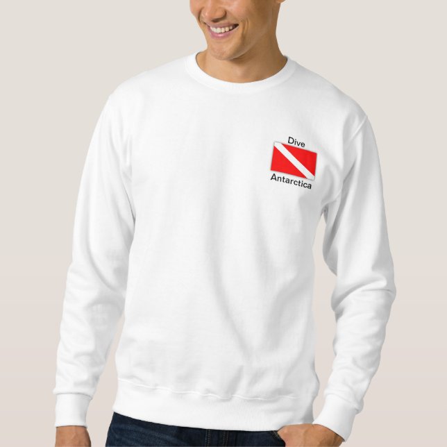 Moletom Dive McMurdo Station, Antarctica Sweatshirt (Frente)