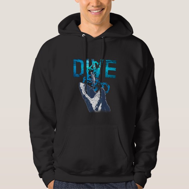 Moletom Dive Snorkeling Marine Biologist Diver (Frente)