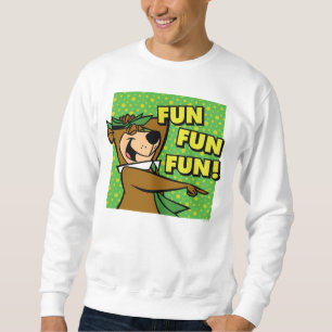 Moletom Diversão divertida do Yogi Bear