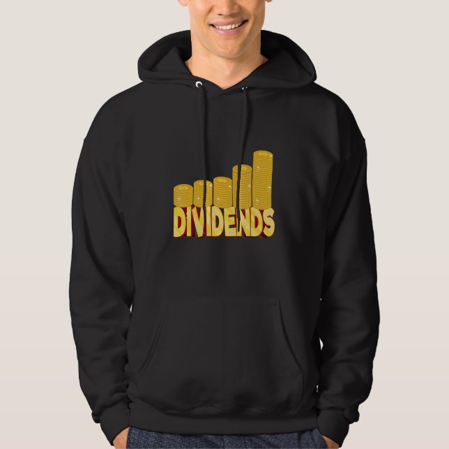 Moletom Dividend Hunter Stock Market Day Trator (Frente)