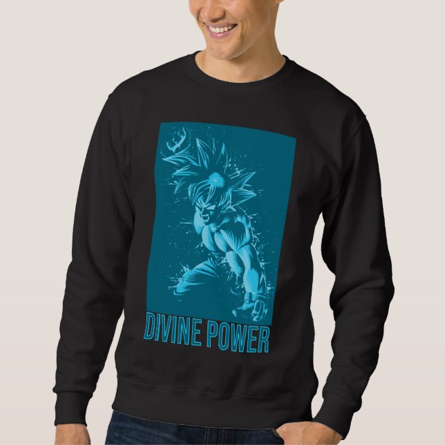 Moletom Divine Power Design Anime Workout - Energy Fitness (Frente)