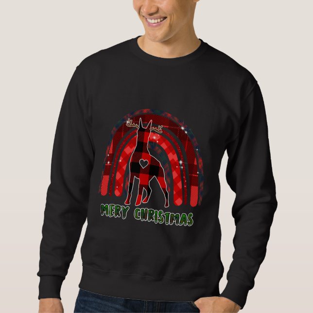 Moletom Doberman Christmas 839 (Frente)