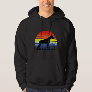 Moletom Doberman Pinscher Sunset Vintage Retro