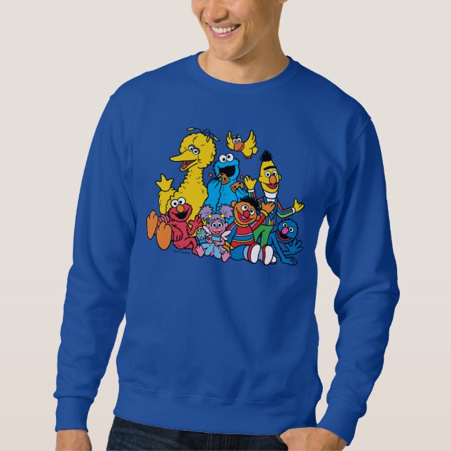 Moletom Doce Sesame Street Pals (Frente)