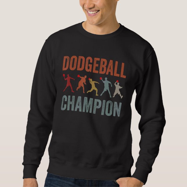 Moletom Dodgeball Champion Gaga Ball Dodgeball Player Dodg (Frente)