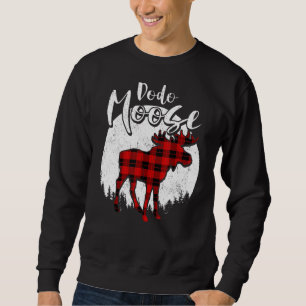 Moletom Dodo Moose Red Xadrez Buffalo Correspondente Pajam