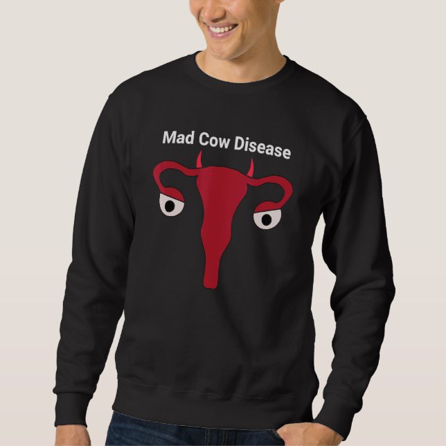 Moletom Doença da Vaca Louca Mordaça (Frente)