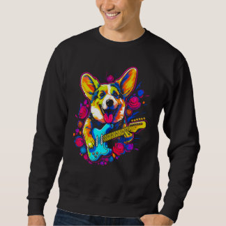 Moletom Dog Welsh Corgi Musician
