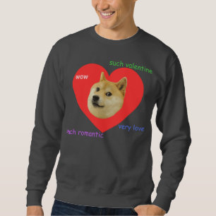 Moletom Doge muito do dia dos namorados amor muito tais