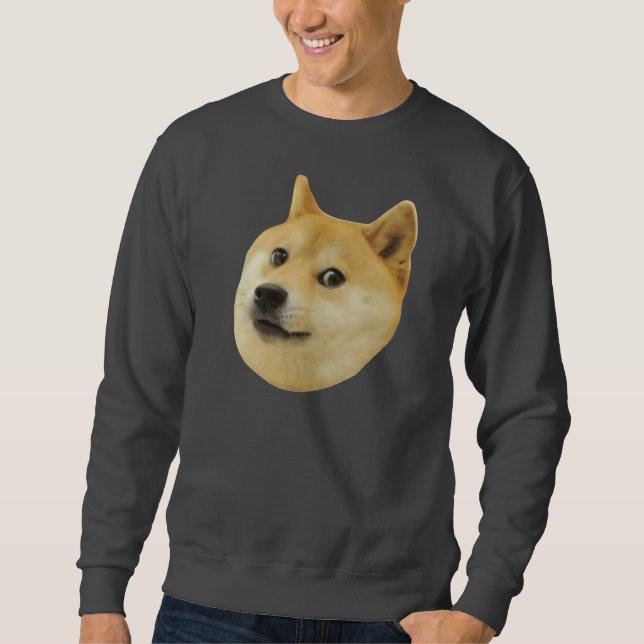 Moletom Doge muito wow muito cão tal Shiba Shibe Inu (Frente)