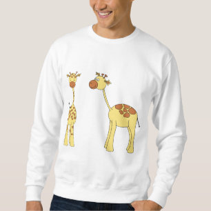 Moletom Dois girafas. Desenhos animados