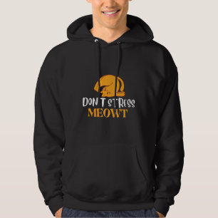 Moletom Don Stress Meowt Cat Dog Wine Animal Vegans Games