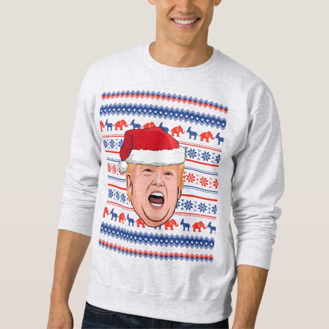 Moletom DONALD TRUMP Christmas (Frente)