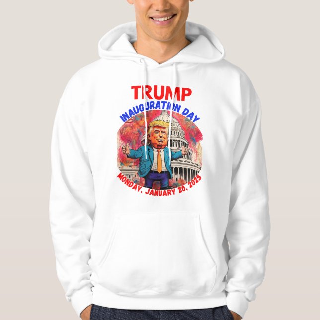 MOLETOM DONALD TRUMP INAUGURATION DAY 2025 (Frente)