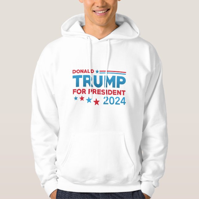 Moletom Donald Trump Para O Presidente 2024 (Frente)