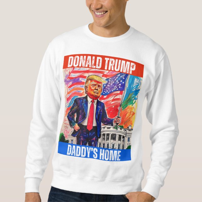 MOLETOM DONALD TRUMP - TRUMP DO PAI (Frente)