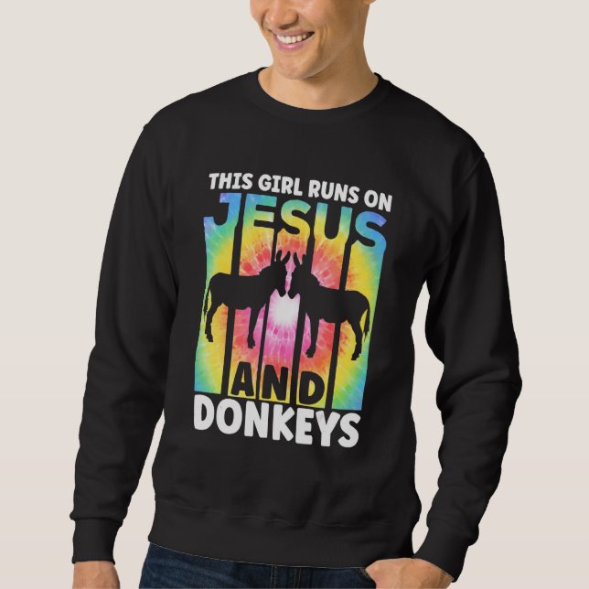 Moletom Donkeys Apparel for Donkey Lover Accessories for G (Frente)