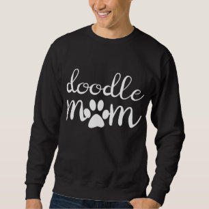 Moletom Doodle Mãe Goldendoodle Cão Engraçado Dia de as mã