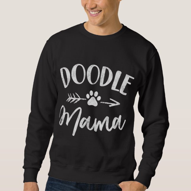 Moletom Doodle Mama GoldenDoodle Labradoodle Pet Próprio (Frente)