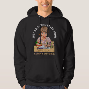 Moletom Doodle Sketching Ramen Noodles Kawaii Boys Gift Ot