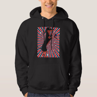 Moletom Doxie Independence Day Cute Dachshund Wiener Dog