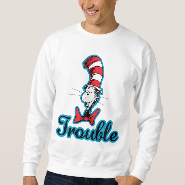 Moletom Dr. Seuss | Gato no Hat Trouble (Frente)