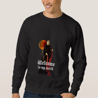 Moletom DRACULA Bem-Vindo Ao Meu Mundo