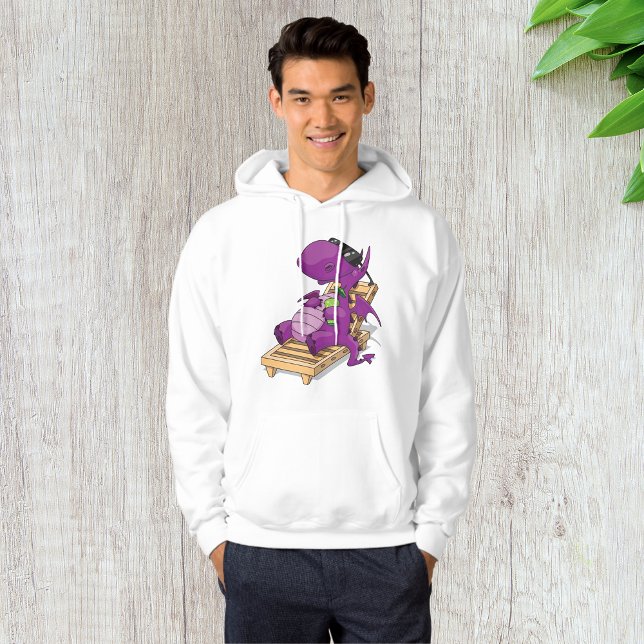 Moletom Dragão Férias Mens Hoodie (Criador carregado)