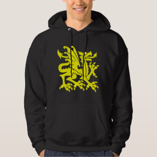 Moletom Dragão Heráldico 01 - Amarelo