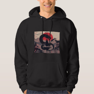 Moletom Dragão Japonês & Arte Zen Samurai