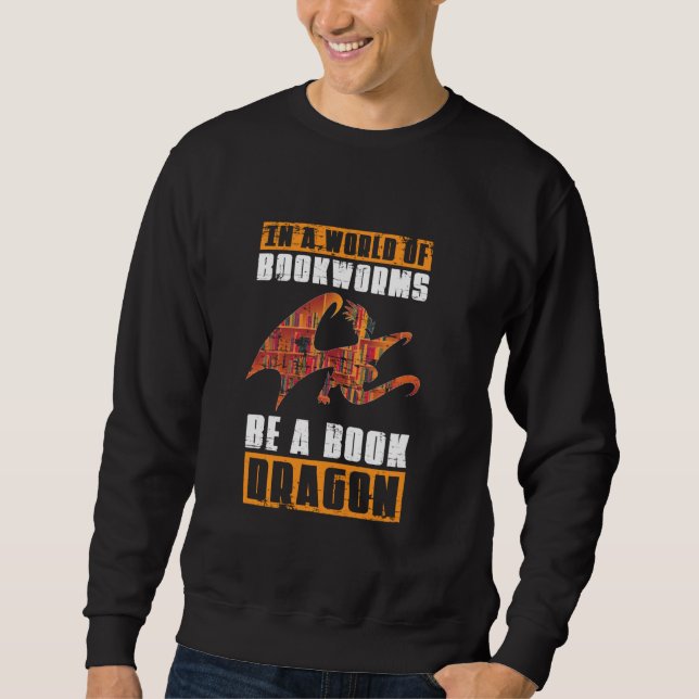 Moletom Dragão-voador da Biblioteca Animal Asiática Dragão (Frente)