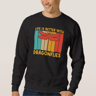 Moletom Dragão Voador Vintage Para Homens Mulheres Libélul