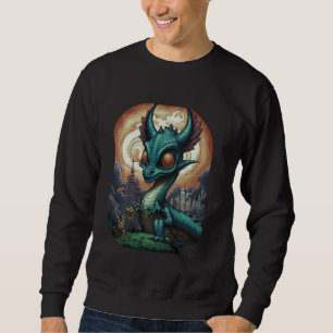Moletom Dragões Core Decor Cartoon I Gamer Dragon T Fantas