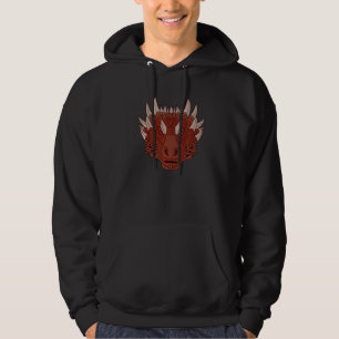 Moletom Dragon Monster Graphic Animal Print Gótica Kite Mo