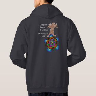 Moletom Dragonfest 2021 Deepen Grow & Evolve - Hoodie Escu