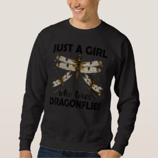 Moletom Dragonfly legal Para Mulheres Meninas Insetam Drag