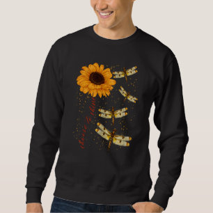 Moletom Dragonfly Sunflower Teacher Growth Mindset Escolhe