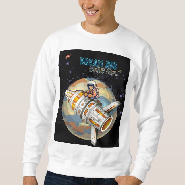 MOLETOM DREAM BIG ORBIT LONGE (Frente)