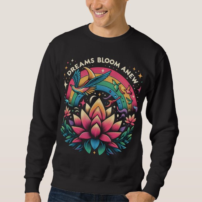 Moletom Dreams Bloom Anew (Frente)