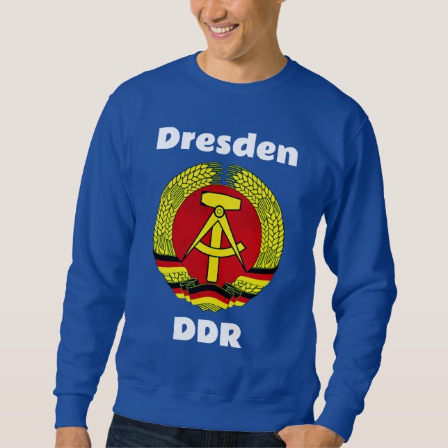 Moletom Dresden, DDR, Dresden, Alemanha - Ossi da Alemanha (Frente)
