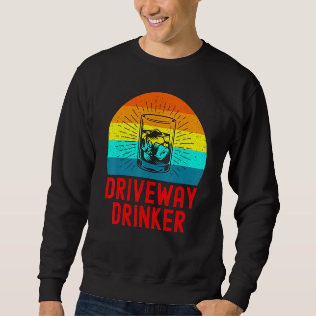 Moletom Driveway Drinker Vintage (Frente)