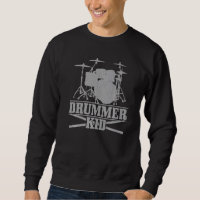 Drummer Kid Drum Fixa Drumming Tambores Vintage