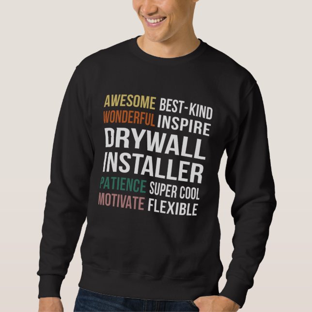 Moletom Drywall Installer  Appreciation (Frente)
