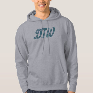 Moletom DTW Detroit Airport Code - Michigan Viagem Gift