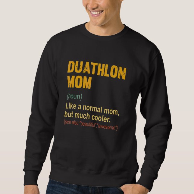 Moletom Duathlon Mãe Definição Orud Duathlon Mãe (Frente)