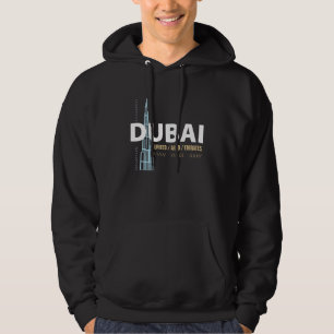 Moletom Dubai Emirados Árabes Unidos Design Moderno da Pai